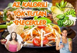 Az Kalorili Tok Tutan Yiyecekler