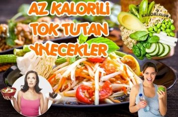 Az Kalorili Tok Tutan Yiyecekler