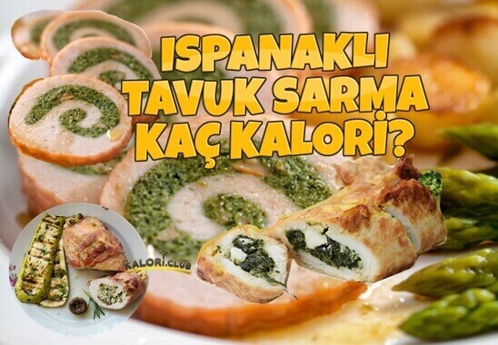 Ispanaklı Tavuk Sarma Kaç Kalori?