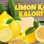 Limon Kaç Kalori? Kalorisi ve Besin Değerleri