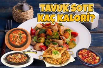 Tavuk Sote Kaç Kalori?